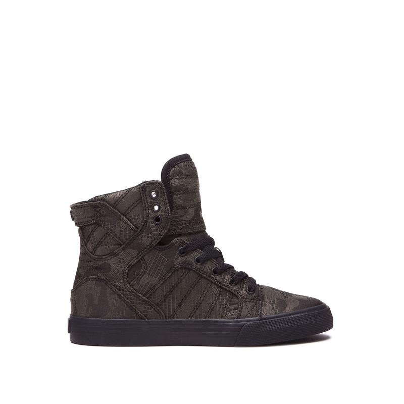 Zapatillas Altas Supra Argentina Niños - SKYTOP Marrones (BNTVH-0735)